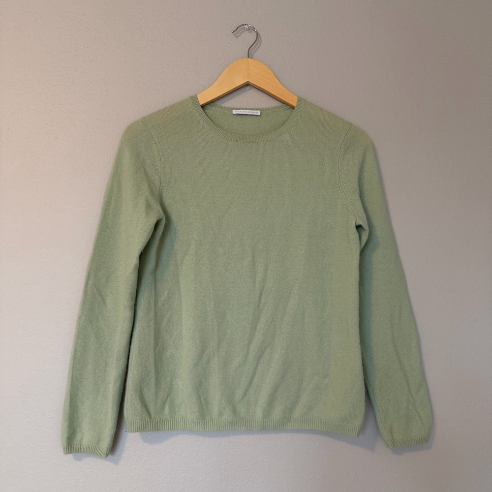 Light Green Cashmere Sweater